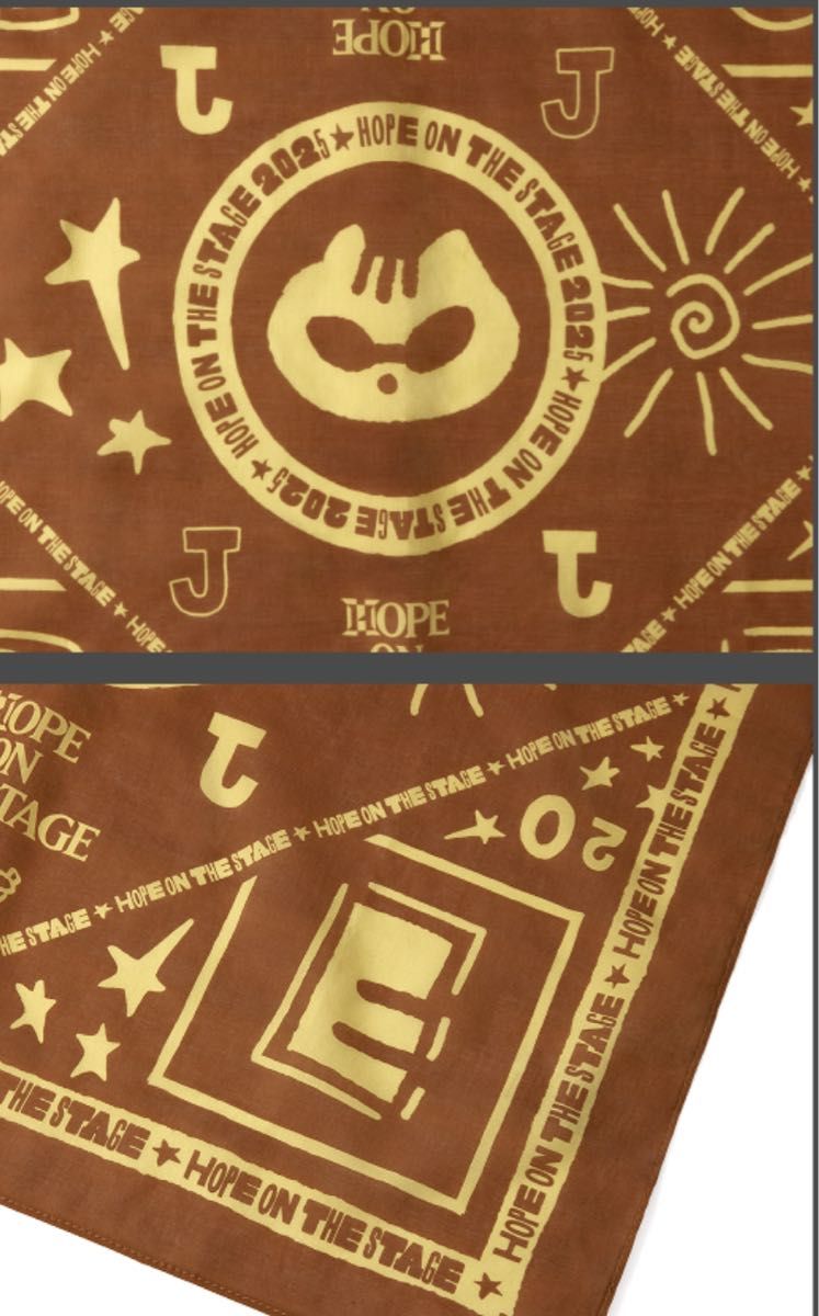 J-HOPE HOPE ON THE STAGE バンダナ BTS J-HOPE HOPE ON THE STAGE バンダナ Bandana 公式 ソウル