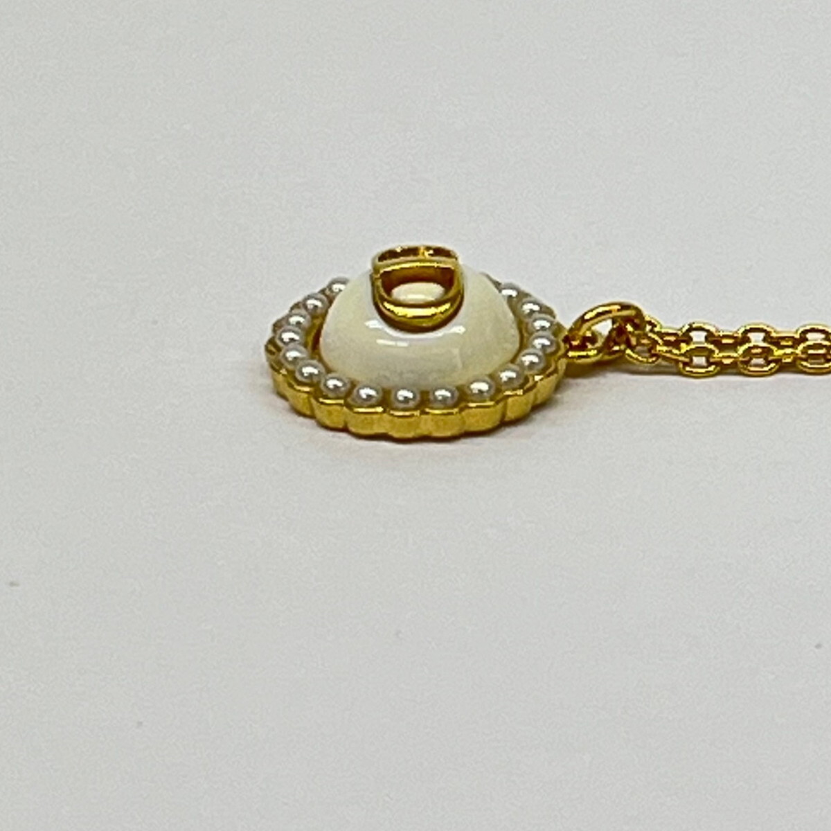 【中古美品】 Dior クリスチャンディオール　ネックレス　ペンダンド　PETIT CD N2636WOMVE (N70328_7_40ssuy)
