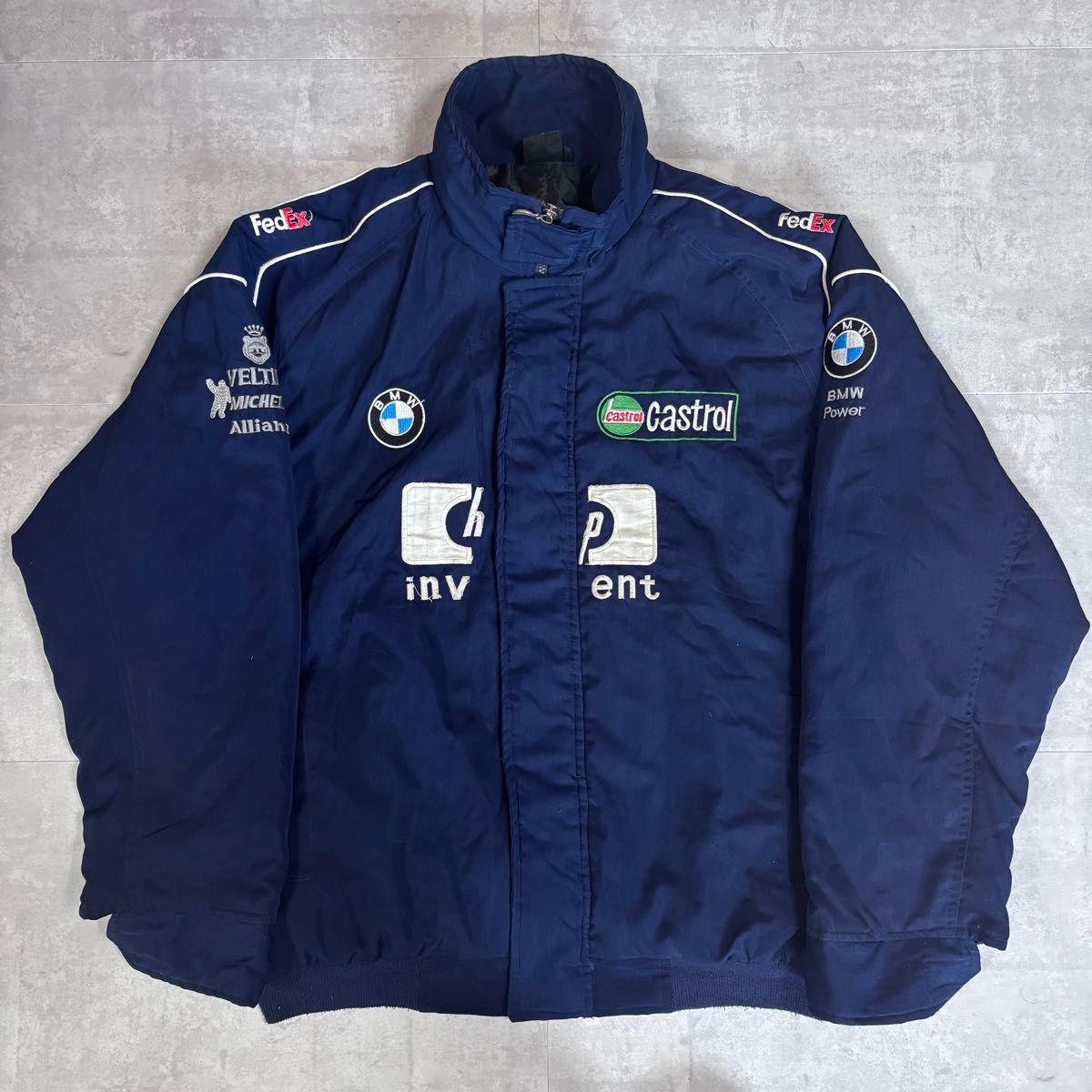 BMW Williams F1 レーシングジャケット XL 企業ロゴ|Yahoo BMW Williams F1 レーシングジャケット XL 企業ロゴ|Yahoo