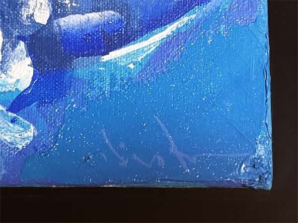 広田稔】○真作○ひろたみのる○キャンバスに油彩 直筆サイン 広田稔】○真作○ひろたみのる○キャンバスに油彩 直筆サイン
