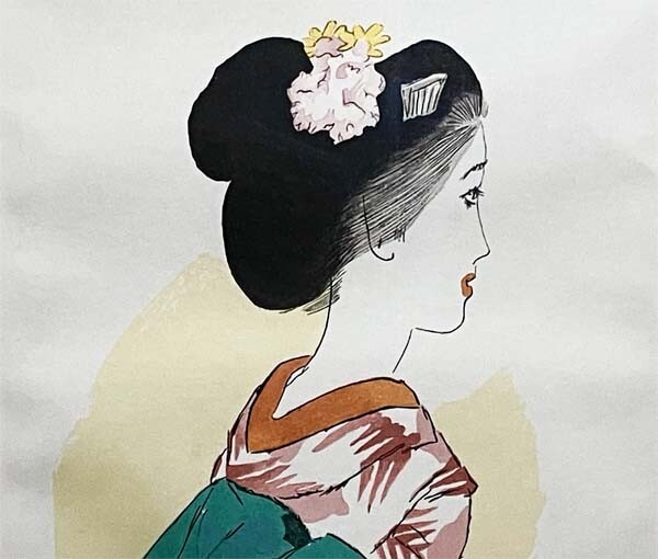 竹久夢二】○真作○たけひさ ゆめじ○木版画 216/250 印あり 竹久夢二】○真作○たけひさ ゆめじ○木版画 216/250 印あり