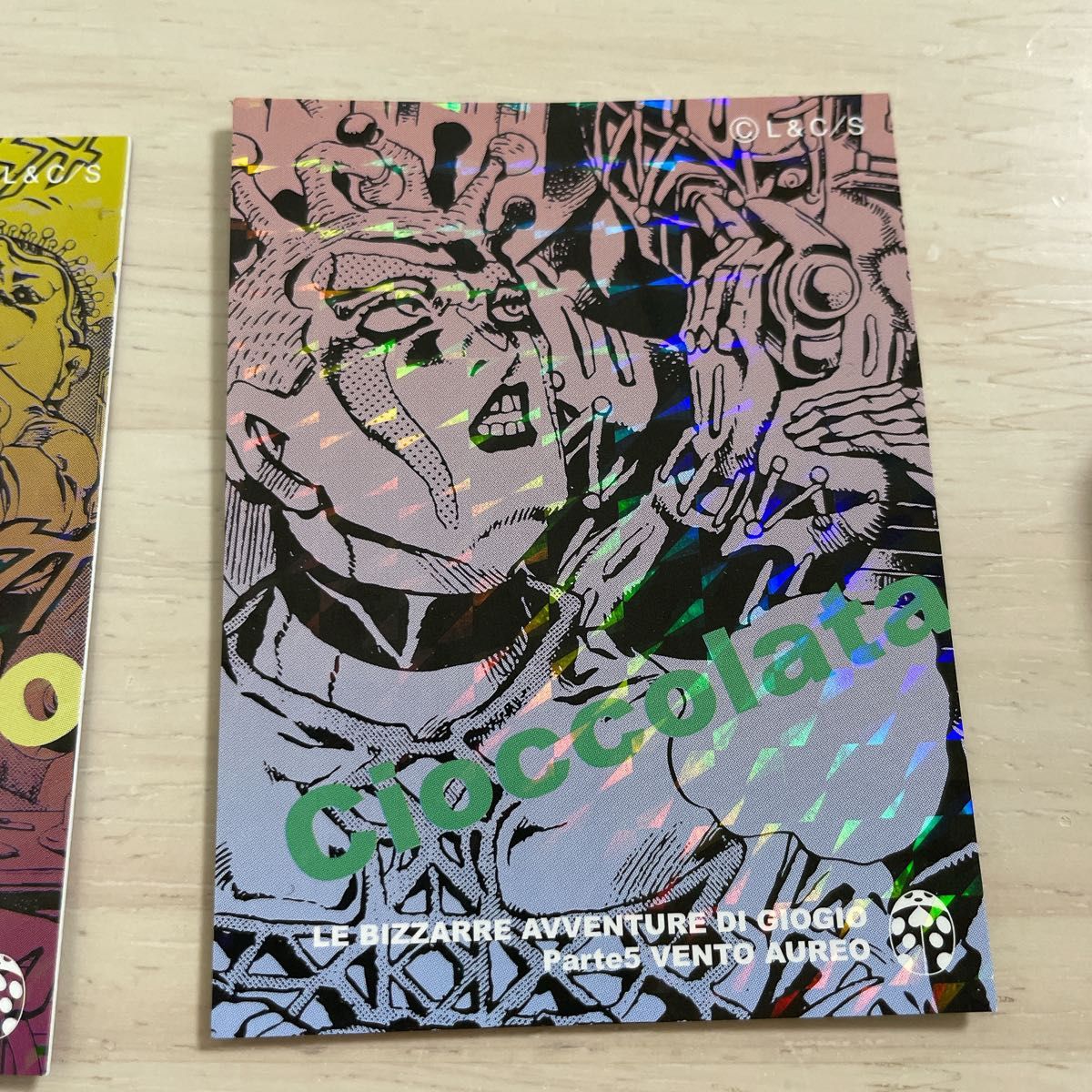 ジョジョ 黄金の風 リアルペイントシート グリーンデイ チョコラータ ジョジョの奇妙な冒険 リアルペイントシート 第5部 チョコラータ