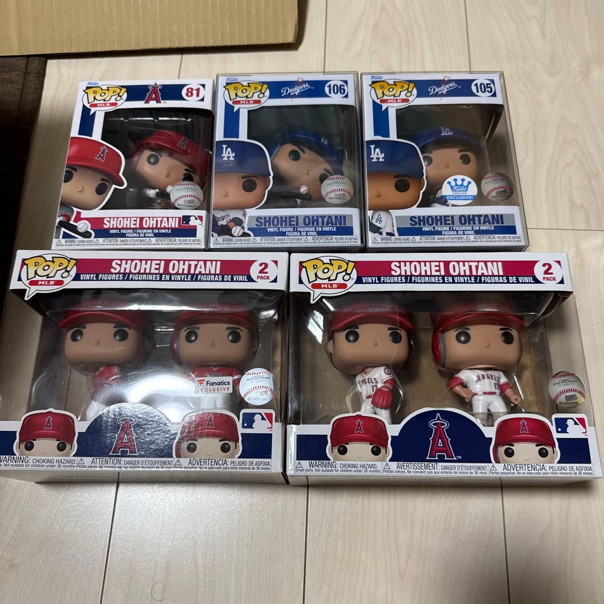 ファンコ ポップ 大谷 5点セットPOP フィギュア ファンコ FUNKO ファンコ ポップ 大谷 5点セット POP フィギュア ファンコ FUNKO
