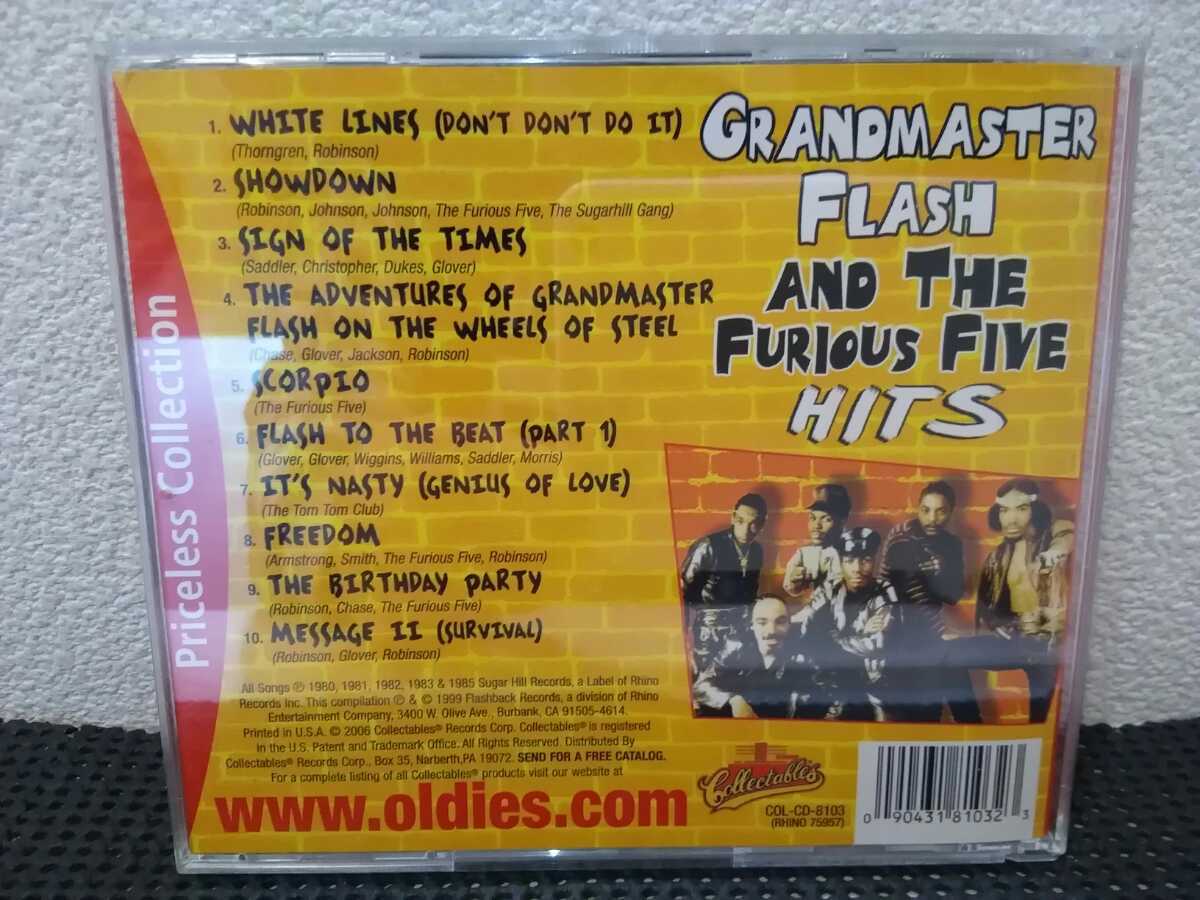 【Grandmaster Flash & The Furious Five / Hits】_画像2