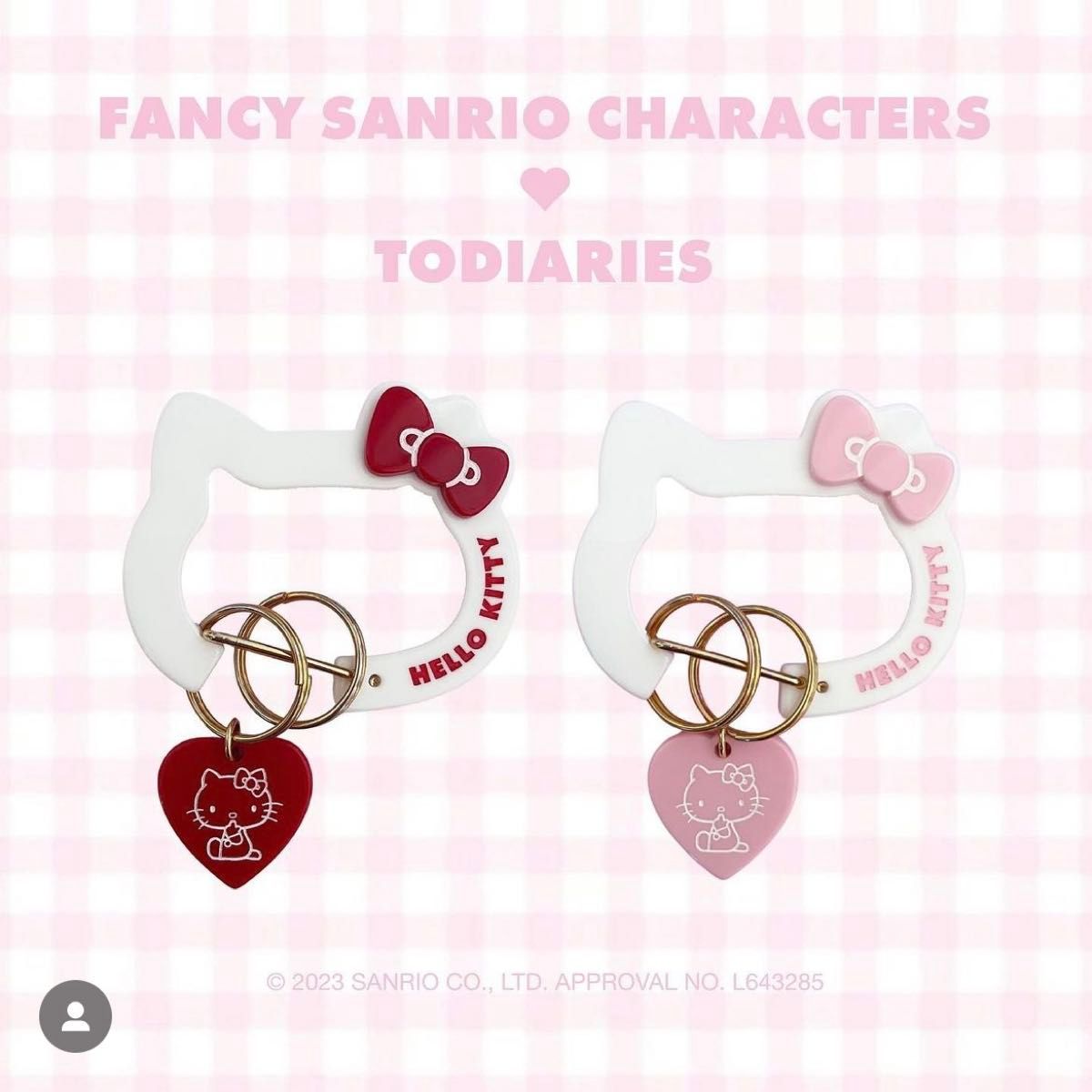 新品 未使用《サンリオ/TODIARIES》HELLO KITTY ハローキティ 新品 未使用《サンリオ/TODIARIES》HELLO KITTY ハローキティ