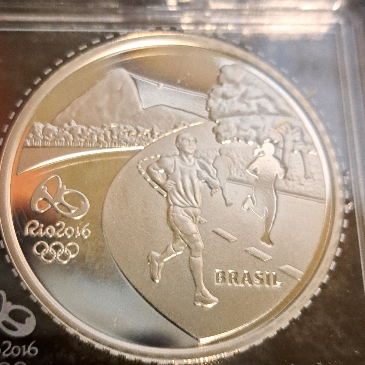 リオオリンピック銀貨 5REAIS銀貨 品位SV925 27g ブラジル銀貨 リオオリンピック銀貨 5REAIS銀貨 品位SV925 27g ブラジル銀貨
