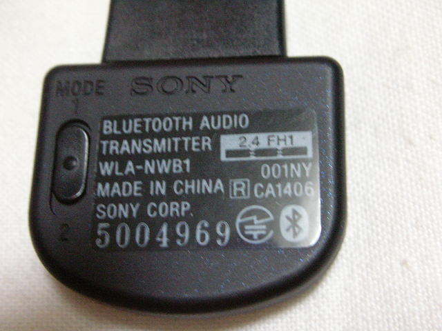 ◇品 SONY ソニー WALKMAN ウォークマン bluetooth オーディオキット WLA-NWB1◇transmitter トランスミッタ 