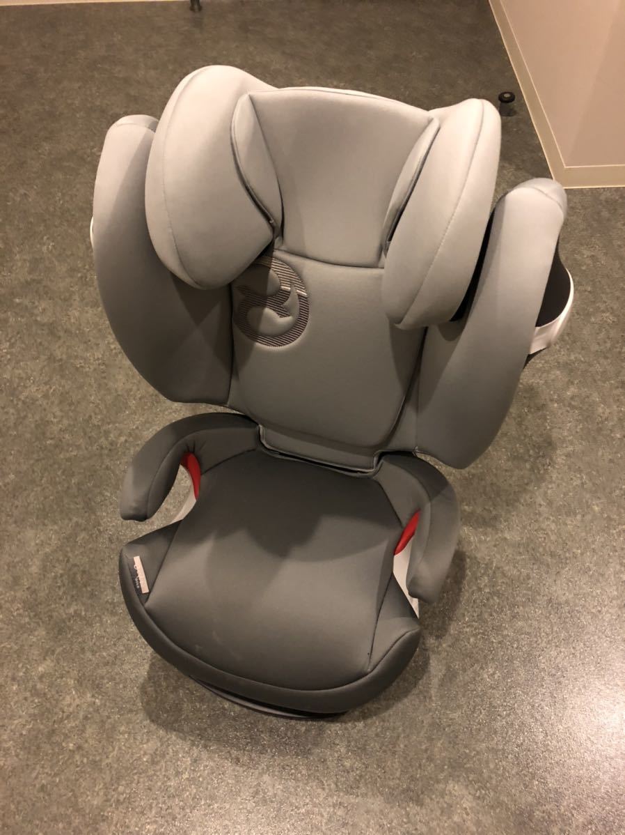 ** super-beauty goods USDE goods * cybexpalasM fixing parts [ISOFIX correspondence ] junior seat (9 months ~12 -years old about oriented ) Manhattan gray use 1 times **