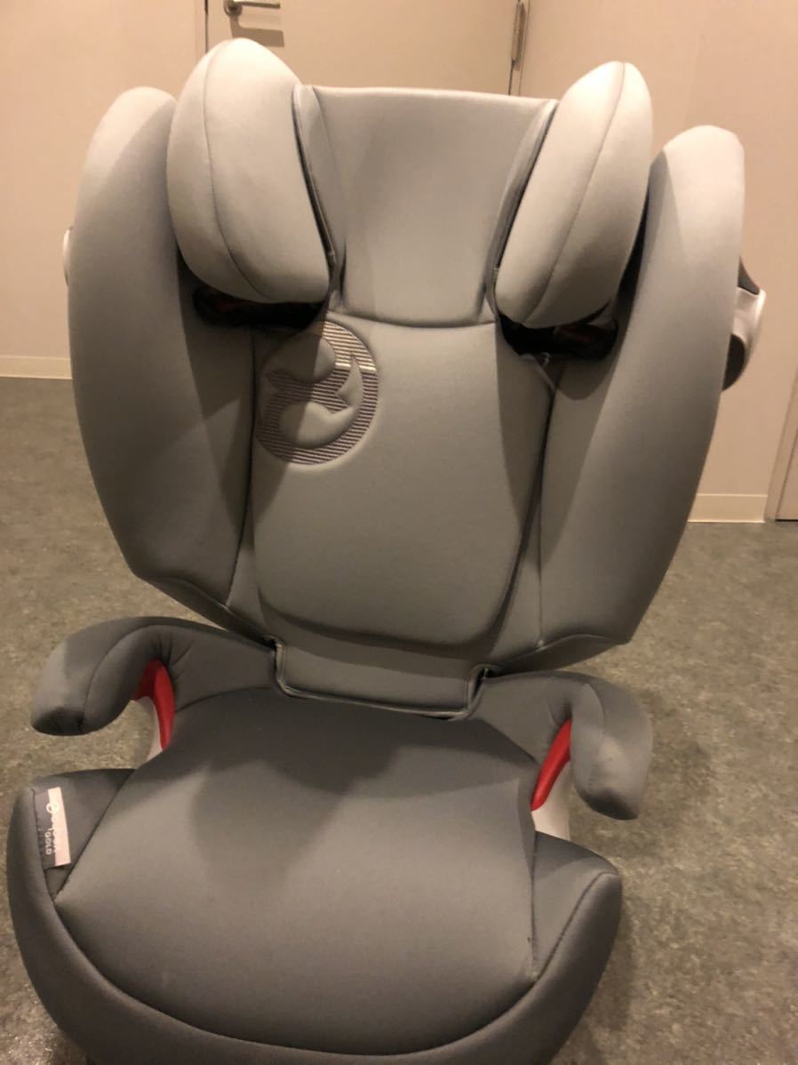 ** super-beauty goods USDE goods * cybexpalasM fixing parts [ISOFIX correspondence ] junior seat (9 months ~12 -years old about oriented ) Manhattan gray use 1 times **