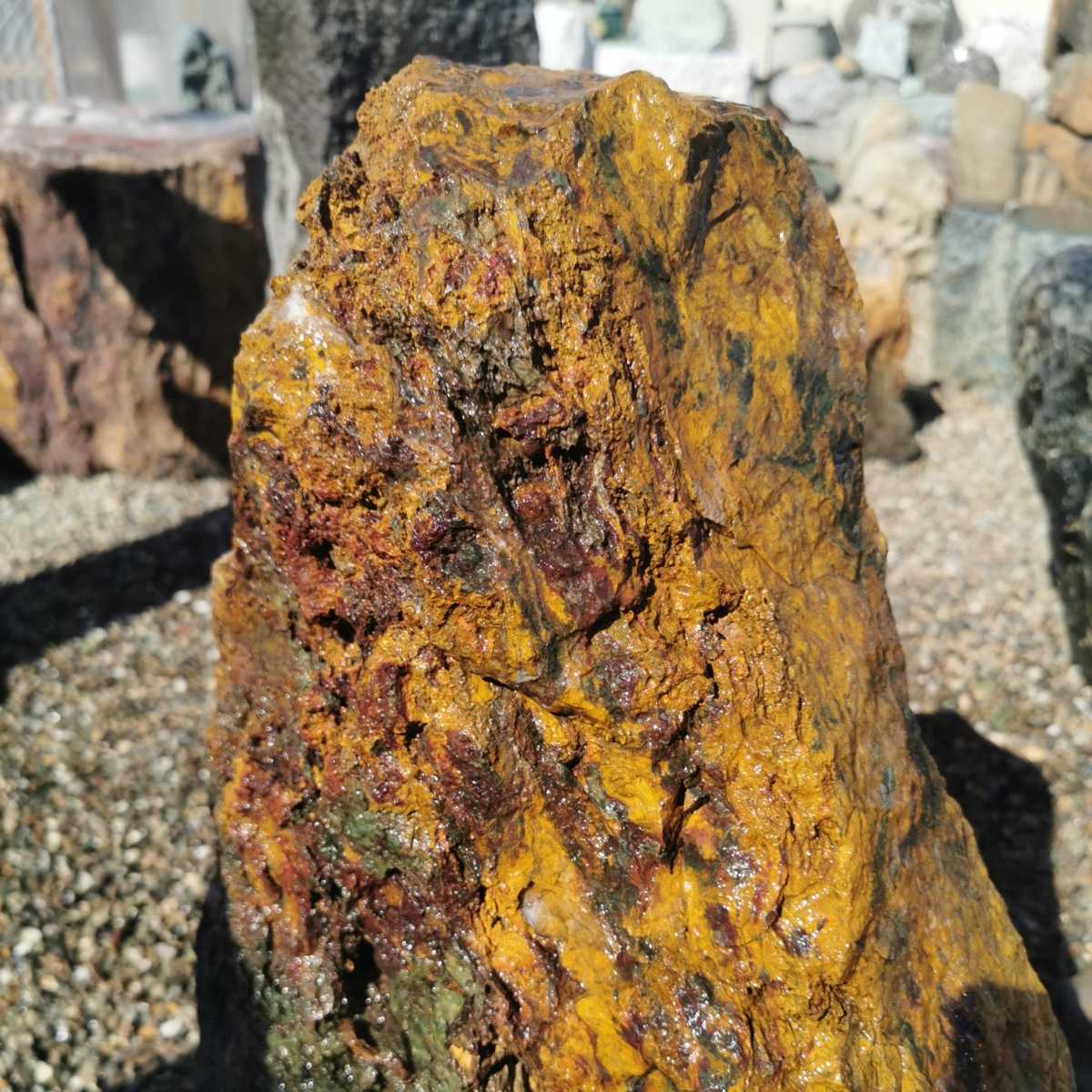 青森産津軽錦石100キロ 庭石鑑賞石盆石水石盆栽灯籠庭坪 青森産津軽錦石100キロ 庭石鑑賞石盆石水石盆栽灯籠庭坪