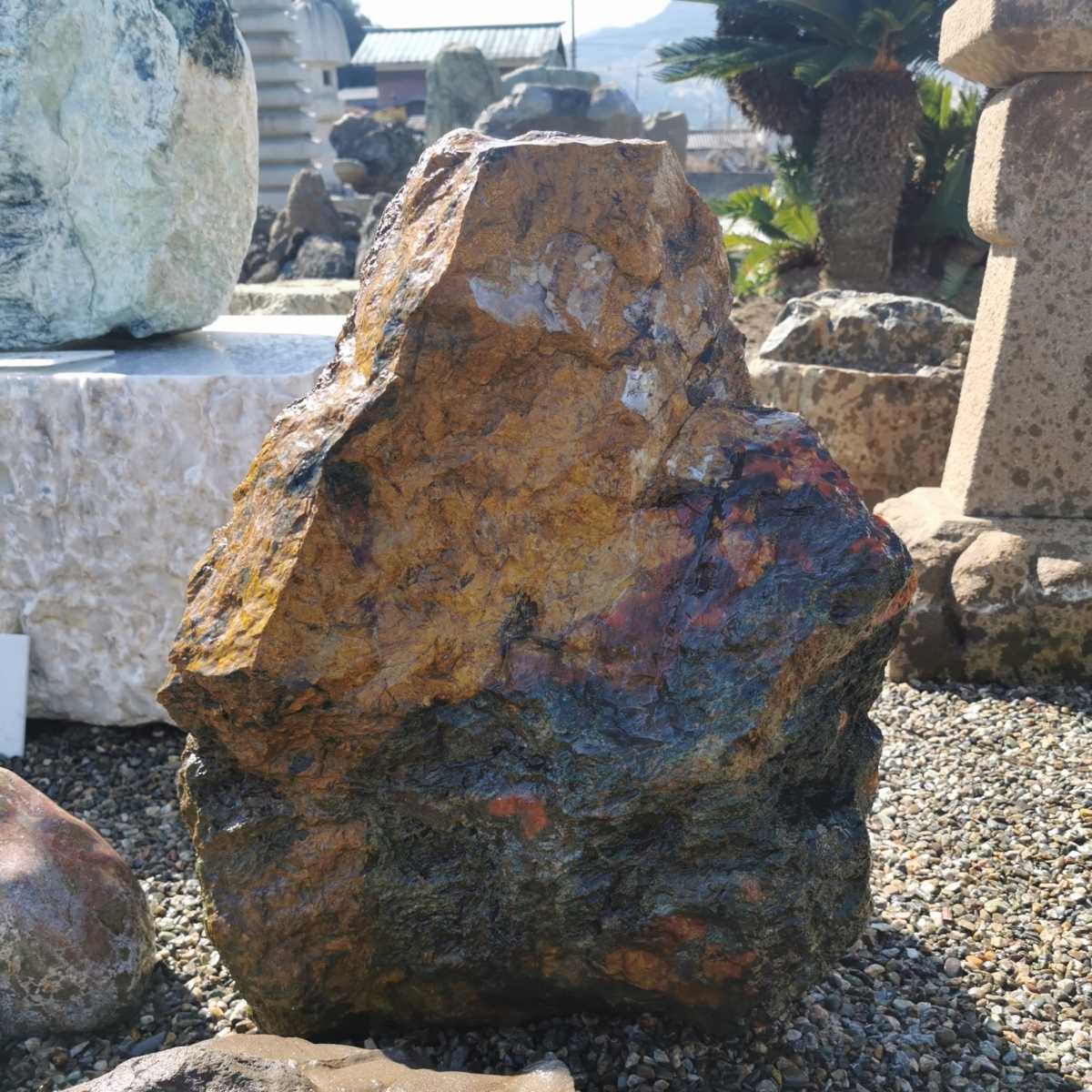 青森産津軽錦石100キロ 庭石鑑賞石盆石水石盆栽灯籠庭坪 青森産津軽錦石100キロ 庭石鑑賞石盆石水石盆栽灯籠庭坪