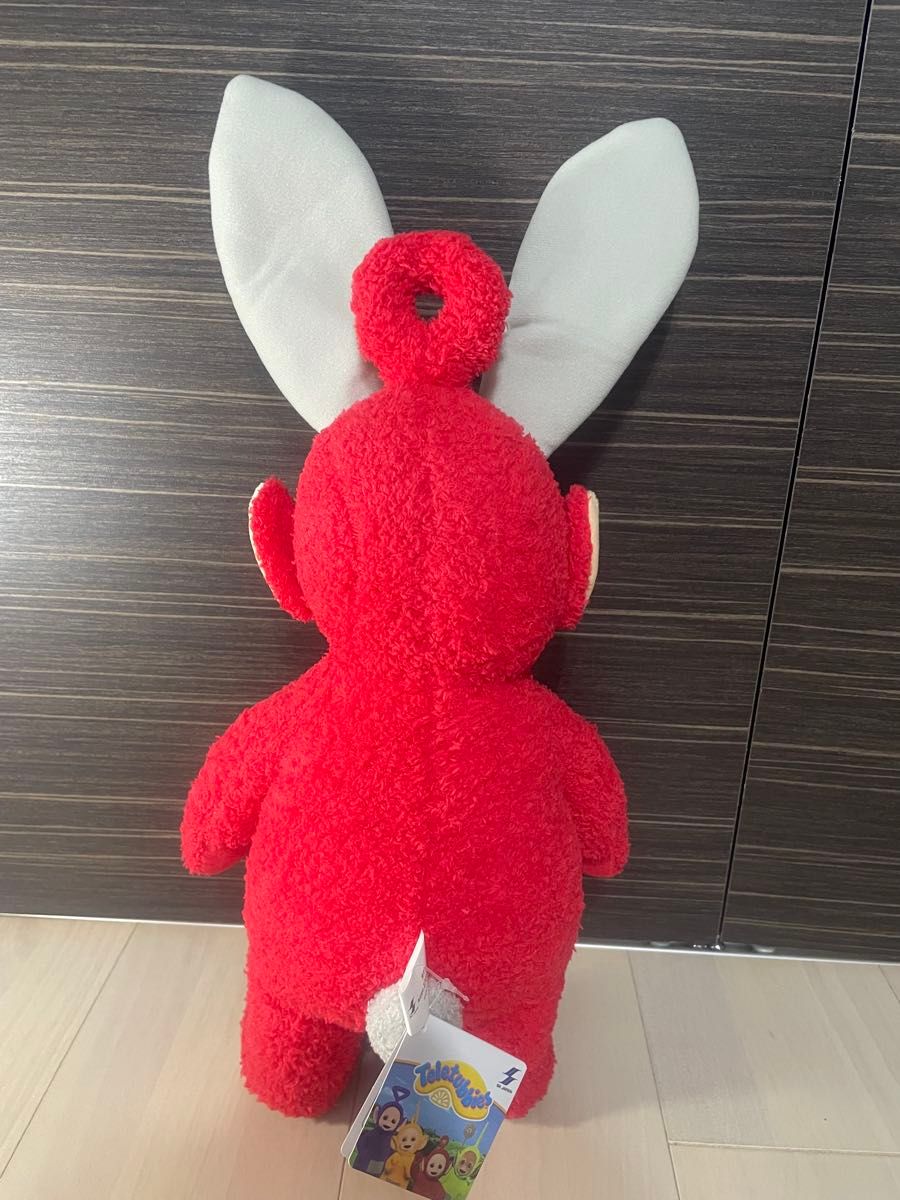 新品タグ付き テレタビーズうさ耳BIGぬいぐるみ(ポー)｜Yahoo
