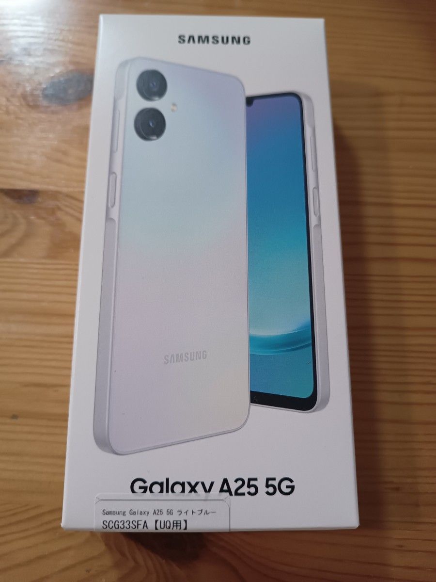 未使用 Samsung Galaxy A25 5G ライトブルー UQ版|Yahoo!フリマ 未使用 Samsung Galaxy A25 5G ライトブルー UQ版|Yahoo!フリマ