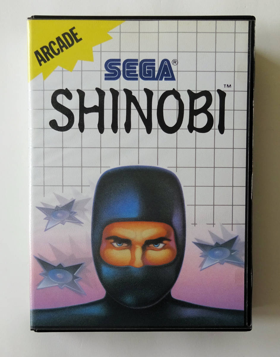 Yahoo!オークション - 忍 SHINOBI セガマスターシステムソフト Yahoo!オークション - 忍 SHINOBI セガマスターシステムソフト