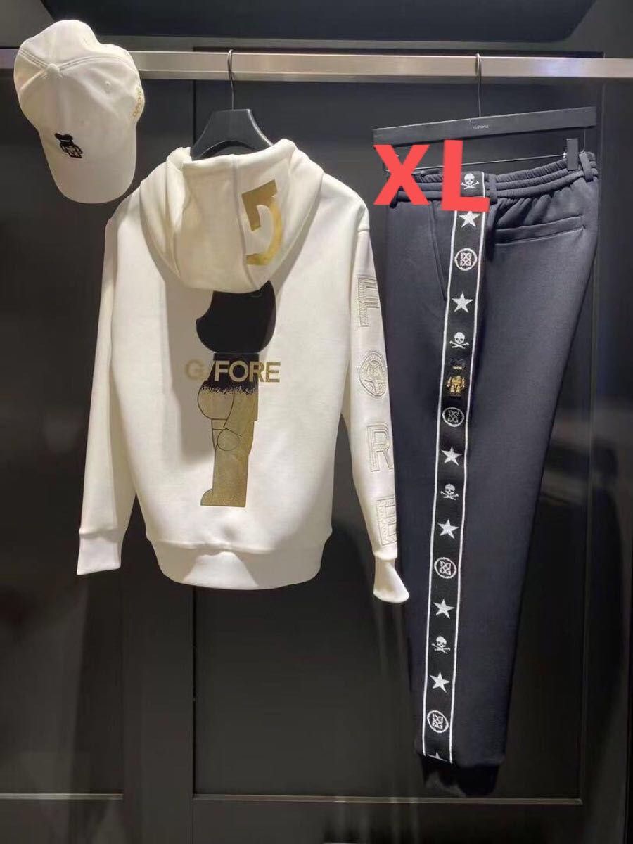 新作G/FOREジーフォアゴルフウェアメンズパーカーsizeX L男女 新作G/FOREジーフォアゴルフウェアメンズパーカーsizeX L男女
