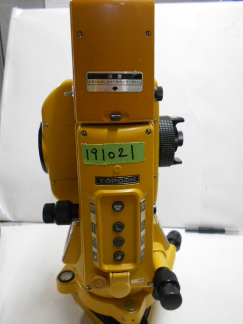 191021☆測量TOPCON☆トプコントータルステーション(光波)GTS 191021☆測量TOPCON☆トプコントータルステーション(光波)GTS