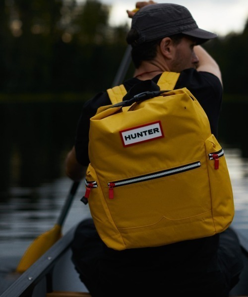 一番の BACKPACK ORIGINAL ハンター HUNTER NYLON 黄色 イエロー 鞄