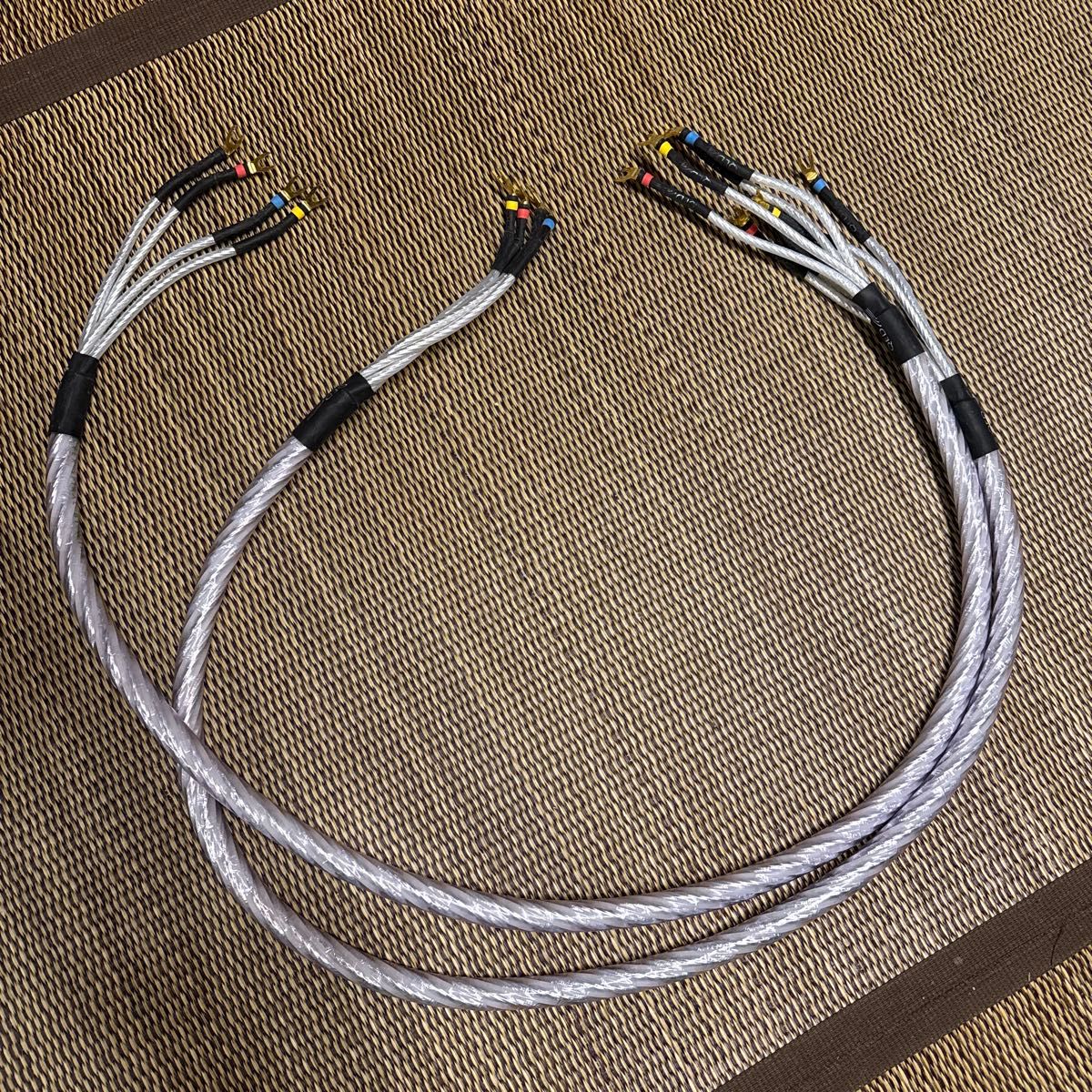 QED Signature Genesis Silver Spiral Bi-Wire/1 5m スピーカー QED Signature Genesis Silver Spiral Bi-Wire/1 5m スピーカー