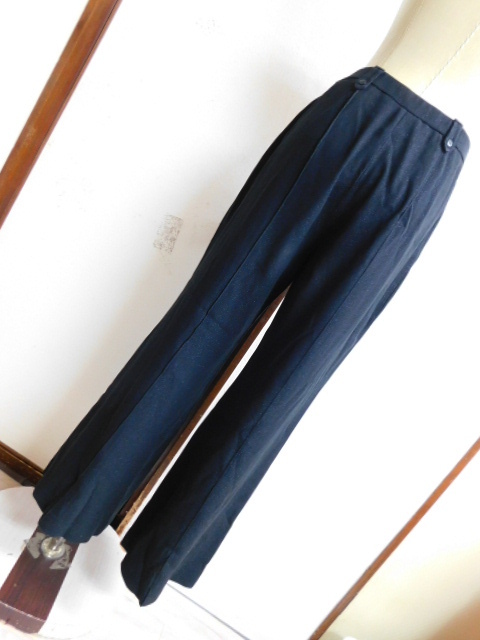 4 Italiya beautiful goods black lame tuck taking . design wide pants size 9 number prompt decision lady's 