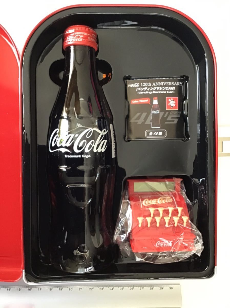 コカコーラ 海洋堂製作オールディーズフィギュア8種10個・復刻ボトル・120周年メモリアルフィギュア2種・40’sベンディングマシンCAN等15個_画像10