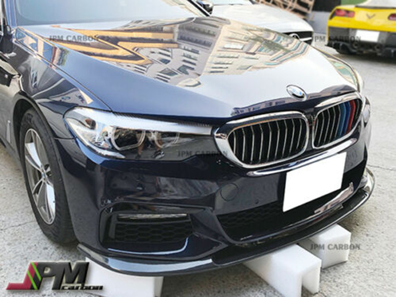 3型 カーボン フロントリップスポイラーBMW 17-19 G30 Mスポ用 520i 530i 540i_画像3