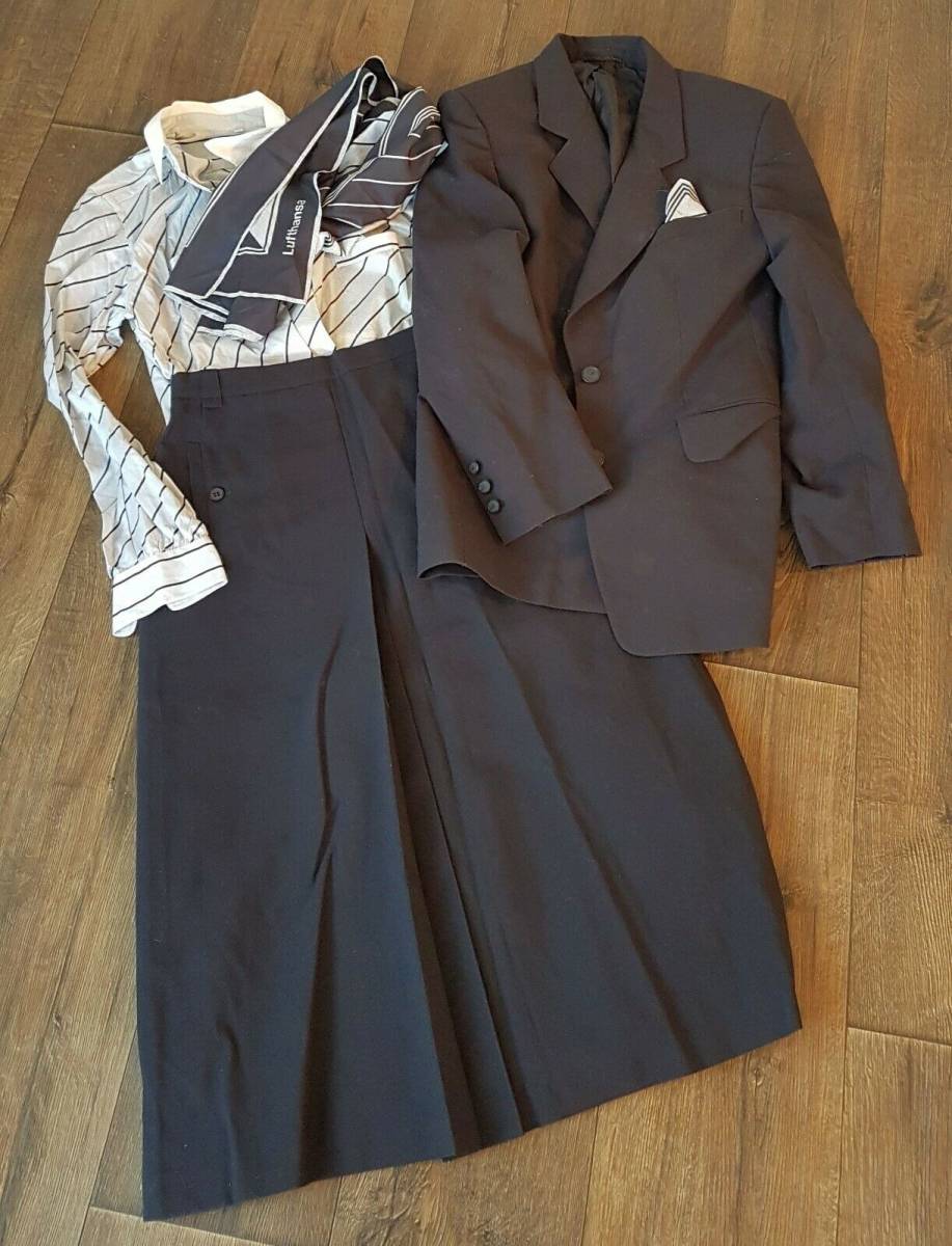 ドイツ ルフトハンザ航空 ＣＡ スチュワーデス キャビンアテンダント フライトアテンダント 制服セット