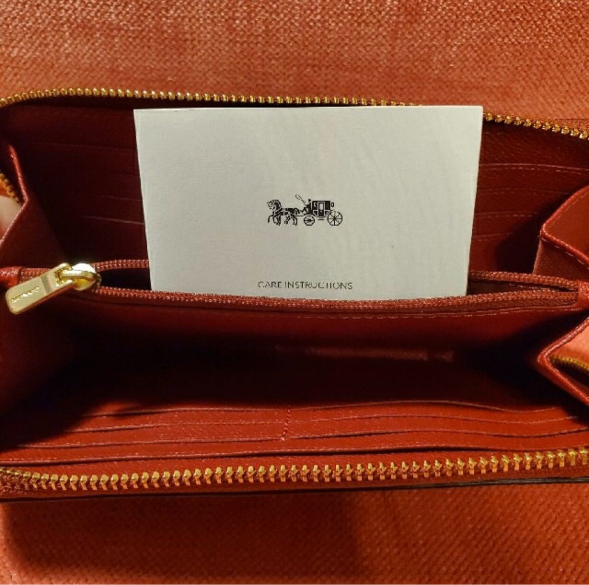 新品未使用】COACH コーチ ラウンドファスナー長財布 F46408 『半額で