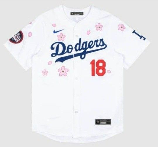 S 山本由伸 村上隆 ドジャース ユニフォーム MLB 東京シリーズ S 山本由伸 村上隆 ドジャース ユニフォーム MLB 東京シリーズ