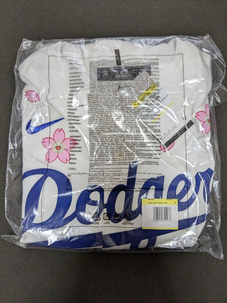 S 山本由伸 村上隆 ドジャース ユニフォーム MLB 東京シリーズ S 山本由伸 村上隆 ドジャース ユニフォーム MLB 東京シリーズ