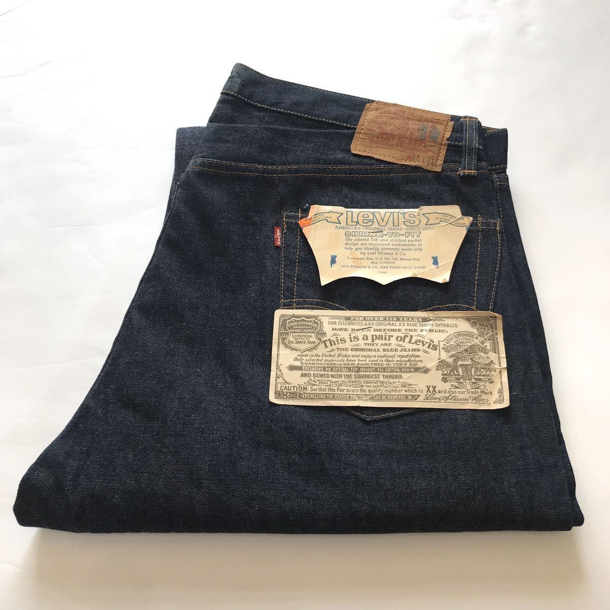 カラフルセット 3個 Levi's 501 66前期 リーバイス デッドストック