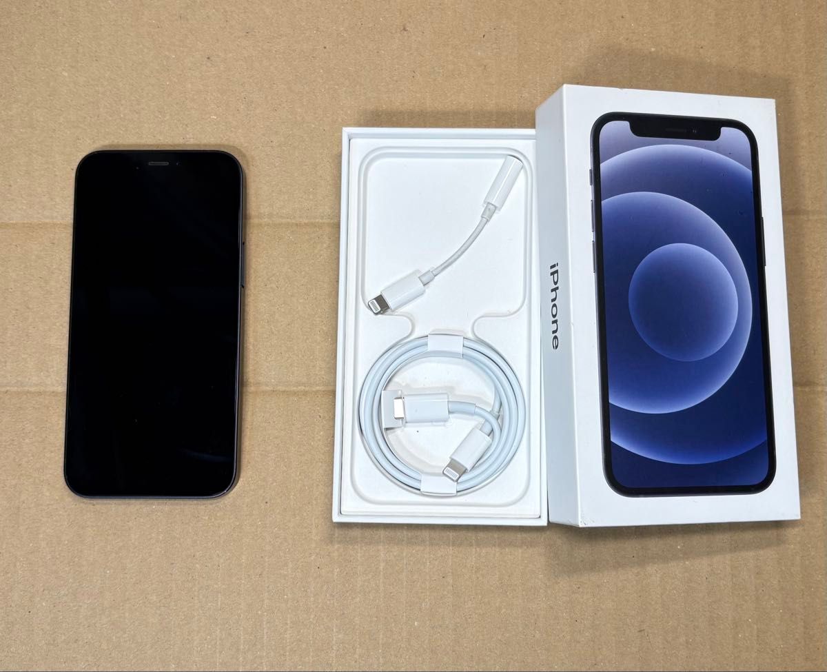 SIMフリー iPhone12mini 64GB ホワイト 電池良好 SIMフリー iPhone12mini 64GB 012 ホワイト 電池良好