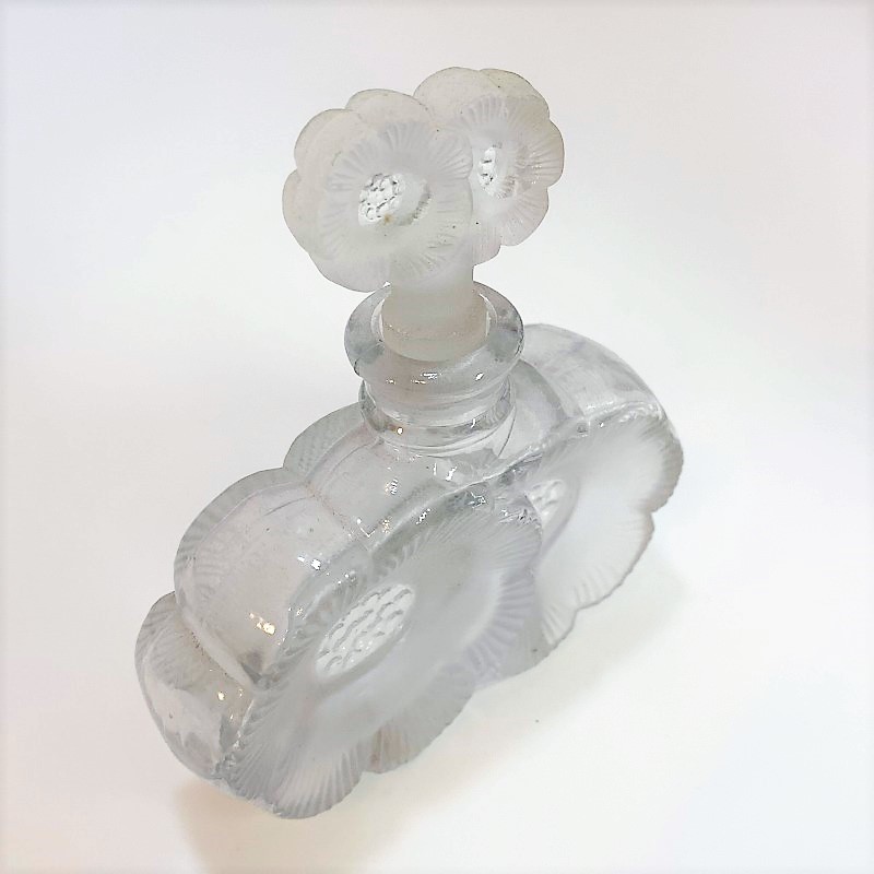 ラリック LALIQUE 高級パヒュームボトル「ドゥ・フルール」 クリスタル