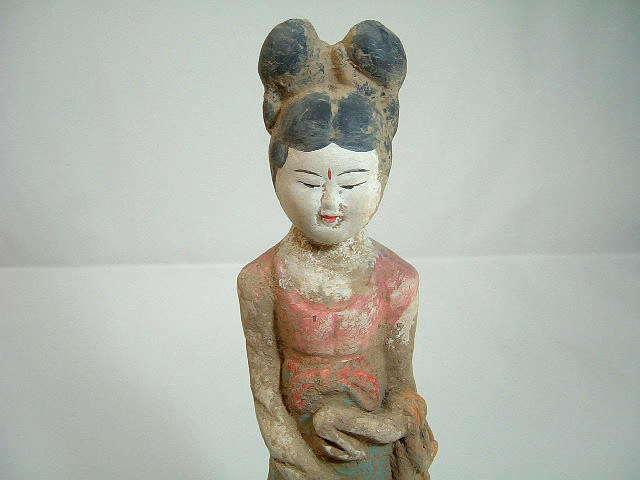 楽天市場】【送料無料】唐三彩婦人俑 陶器中国美術 ウブ品 入手