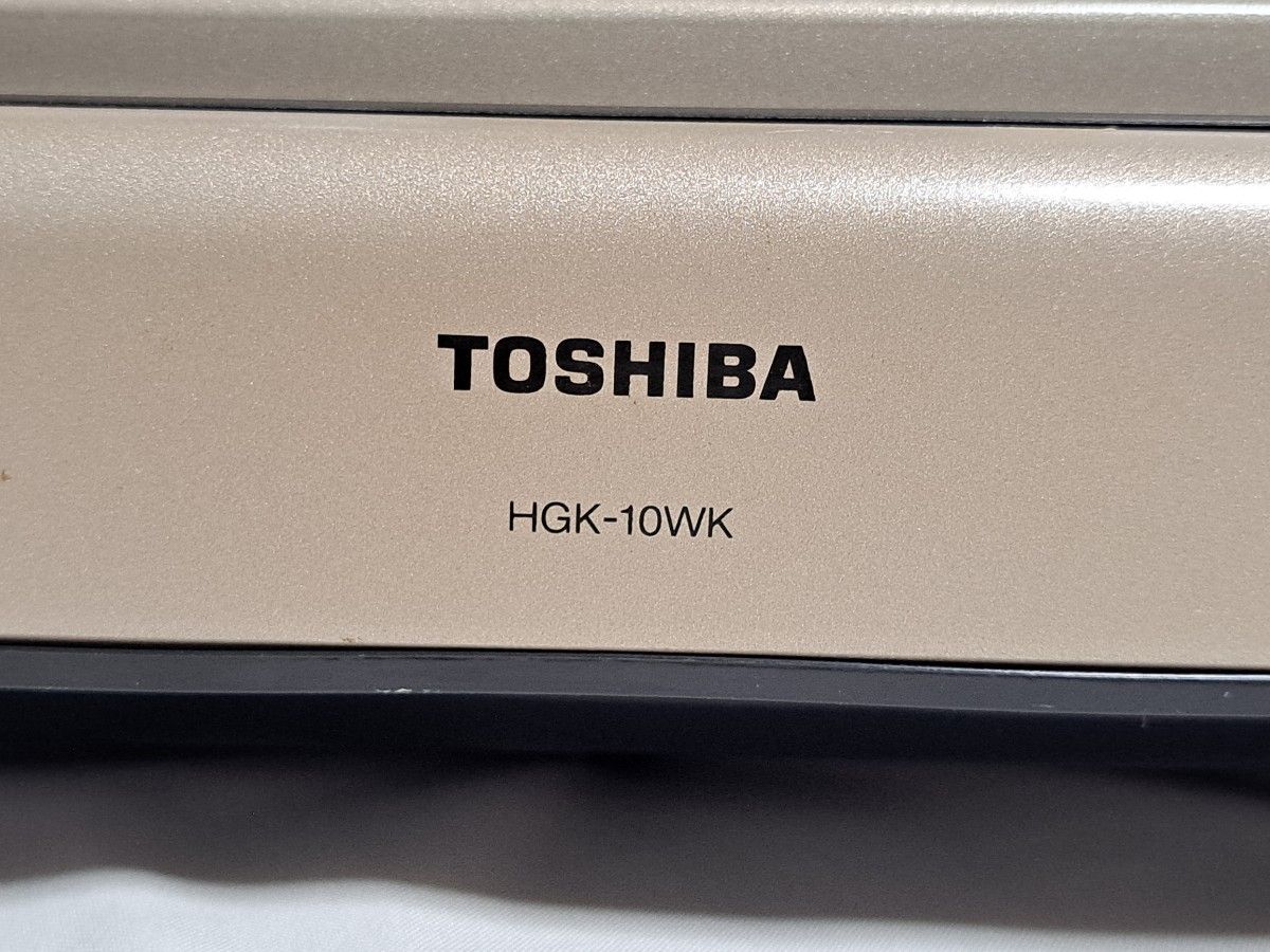 東芝 ホットプレート HGK-10WK シャンパンゴールド 2枚プレート 東芝 ホットプレート HGK-10WK シャンパンゴールド 2枚プレート
