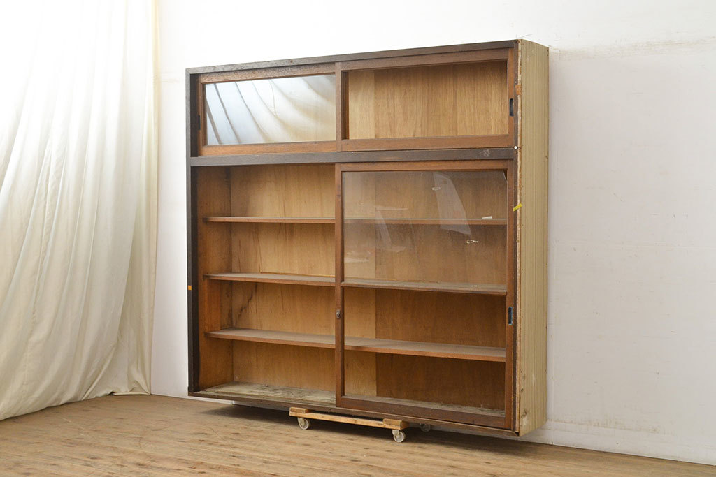 R-051057 アンティーク家具 昭和中期 店舗什器としてもおすすめ