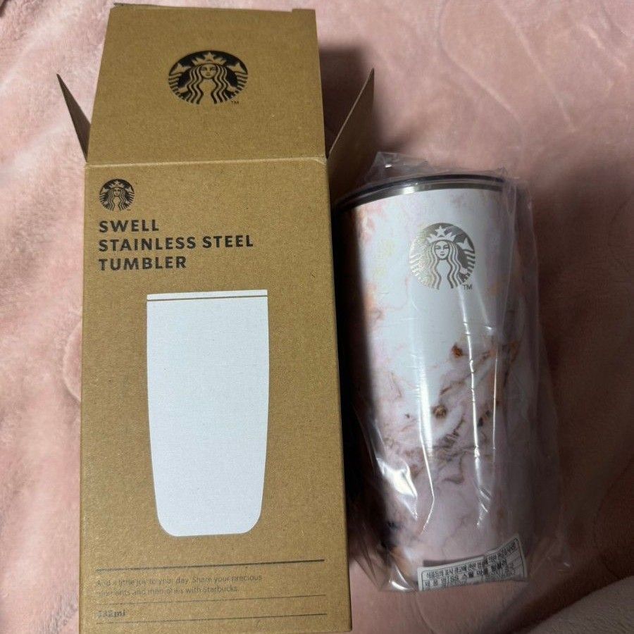 韓国限定 Swell ピンク大理石 タンブラー スターバックス ピンク 韓国限定 Swell ピンク大理石 タンブラー スターバックス ピンク