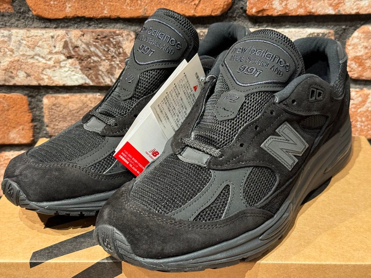 New Balance 991V2 トリプルブラック 27 5cm 新品未使用品 New Balance 991V2 トリプルブラック 27 5cm 新品未使用品