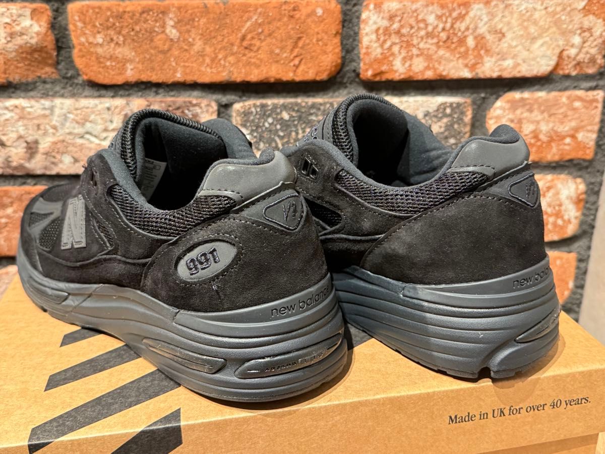New Balance 991V2 トリプルブラック 27 5cm 新品未使用品 New Balance 991V2 トリプルブラック 27 5cm 新品未使用品