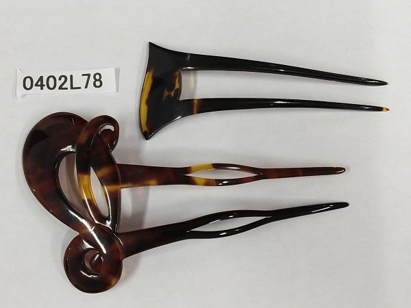 0402L78 本鼈甲 簪 二点セット 約7.4g(かんざし)|売買された 0402L78 本鼈甲 簪 二点セット 約7.4g(かんざし)|売買された