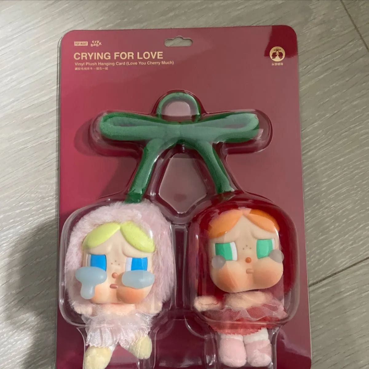 CRYBABY Crying For Love ぬいぐるみペンダント Love You Cherry CRYBABY Crying For Love ぬいぐるみペンダント Love You Cherry