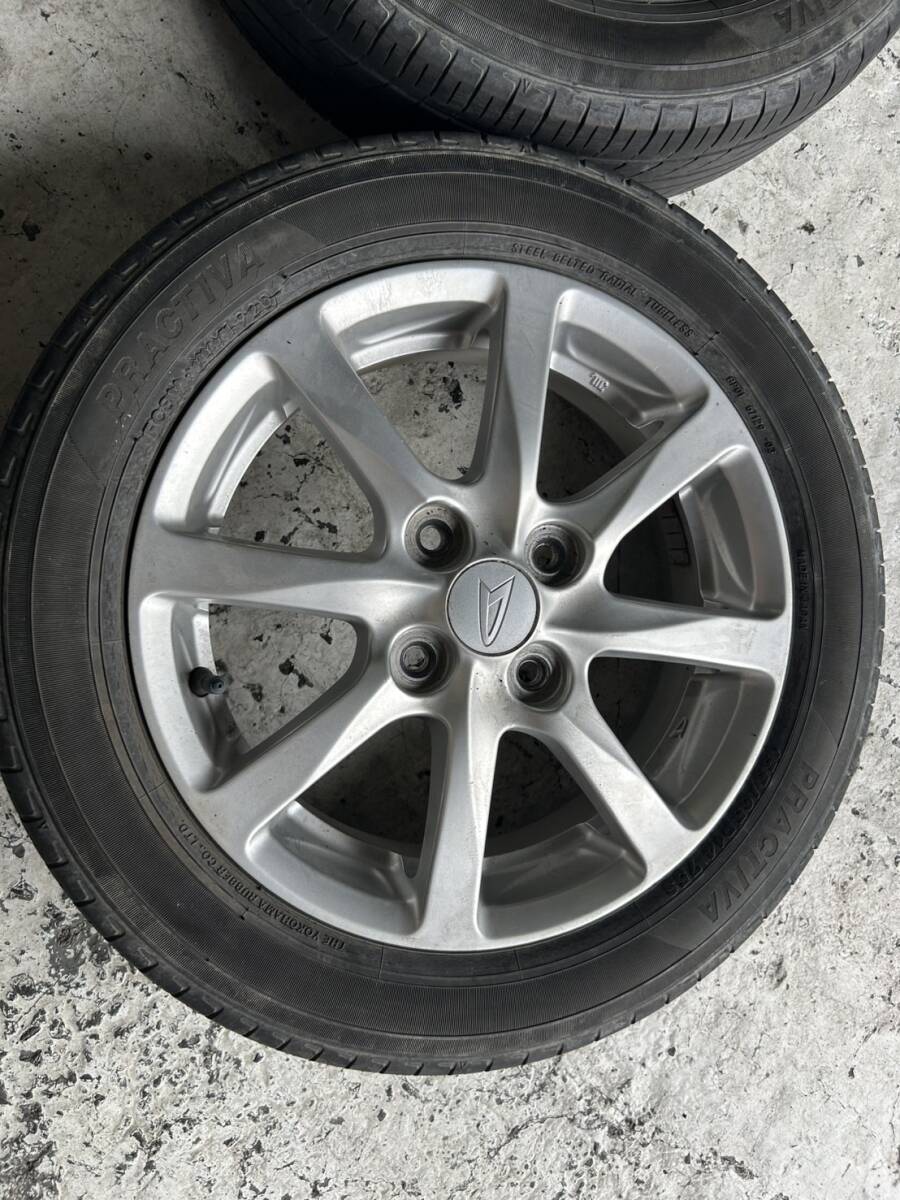 ダイハツ純正ホイール 155/65R14 タイヤ2本セット (ラジアル ダイハツ純正ホイール 155/65R14 タイヤ2本セット (ラジアル