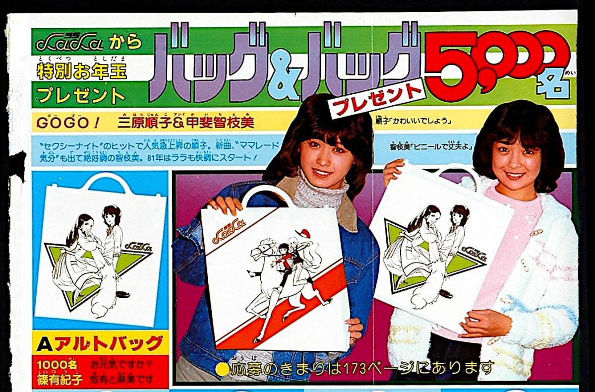 [Vintage][Not Displayed][Delivery Free]1980s LaLa Yasuko Aoike Z PinUp /エロイカより愛をこめて -ツェット-青池保子Z [tag5505]_画像7