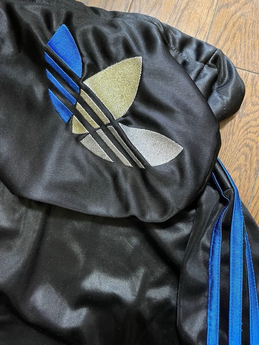 adidas コーティングジャージ chile62 黒×青|Yahoo!フリマ(旧 adidas コーティングジャージ chile62 黒×青|Yahoo!フリマ(旧