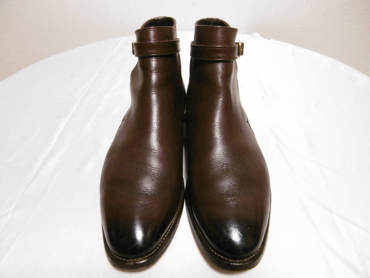 MIYAGI KOGYO Miyagi . industry jodhpur boots leather boots shoes wine series made in Japan men's 6 24cm