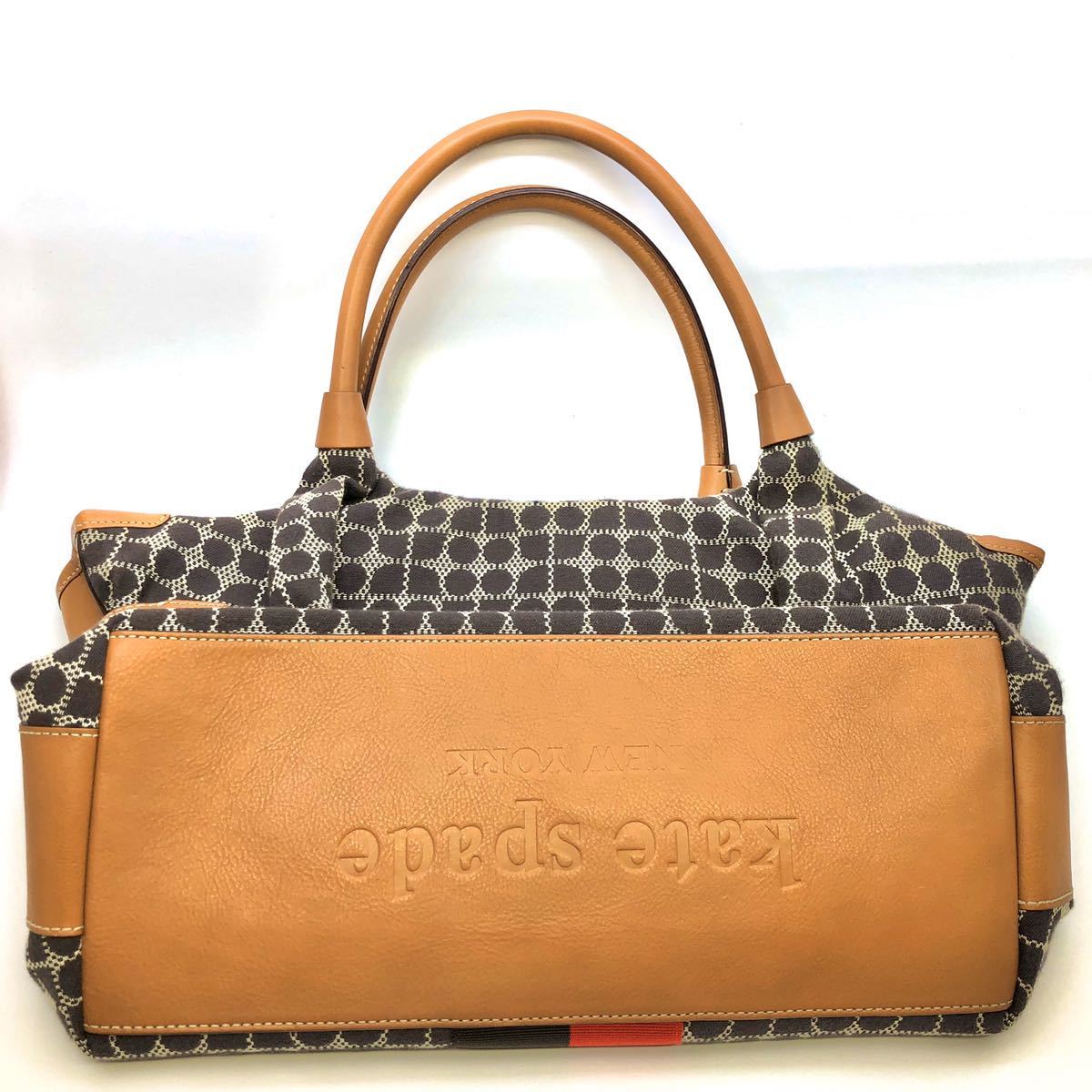 【ファン必携】KATE SPADE NEW YORK ケイトスペードニューヨーク ハンドバッグ 美品　現品限り KATE SPADE NEW YORK 特-斯佩德-手袋