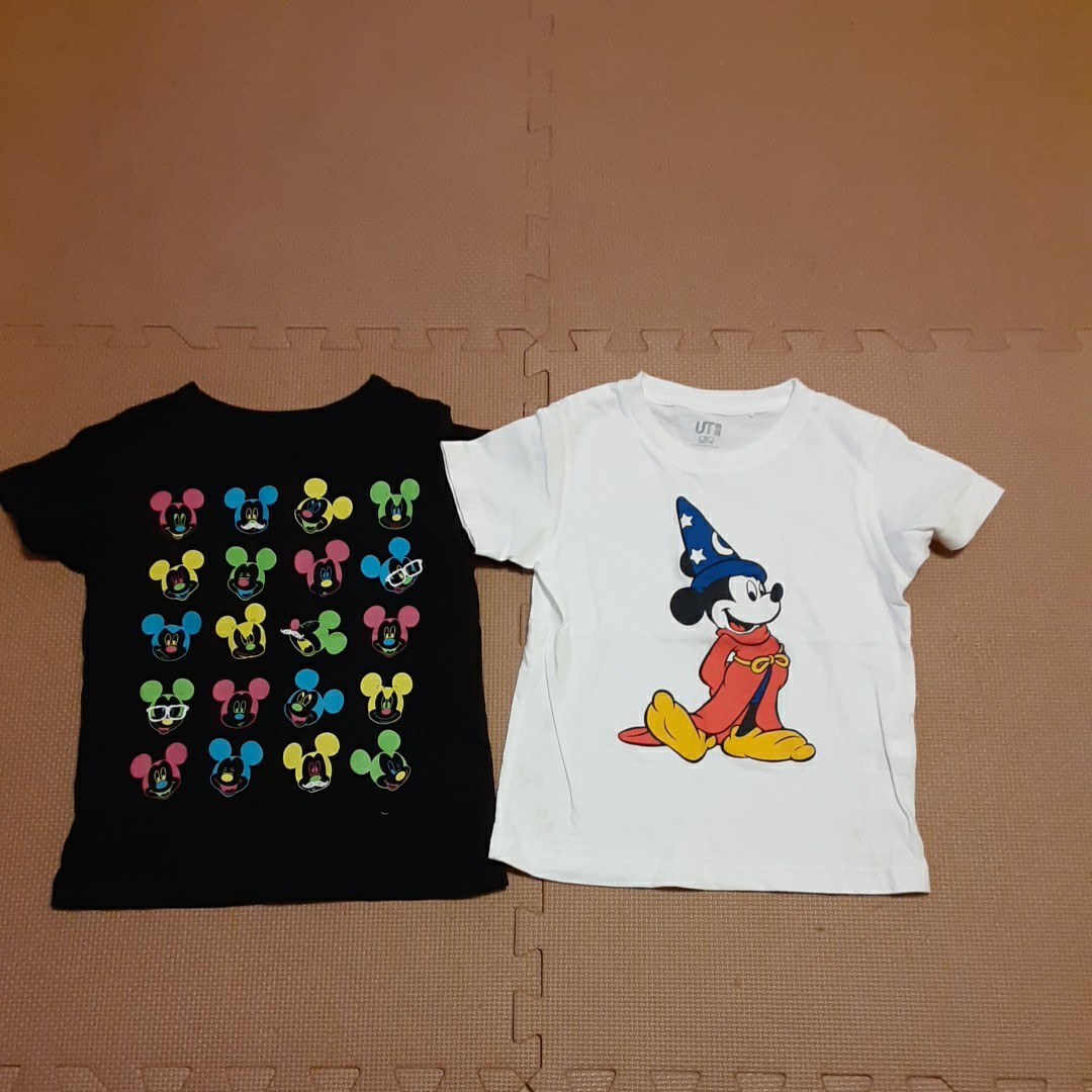 Paypayフリマ ユニクロ ディズニー キッズtシャツ 100