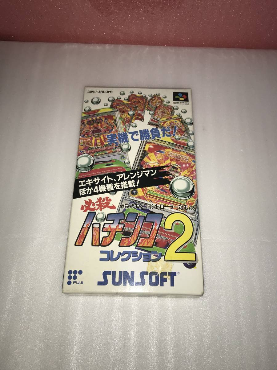  Super Famicom специальный soft [ обязательно . патинко коллекция 2] б/у товар * работоспособность не проверялась * долгое время сохранение товар 