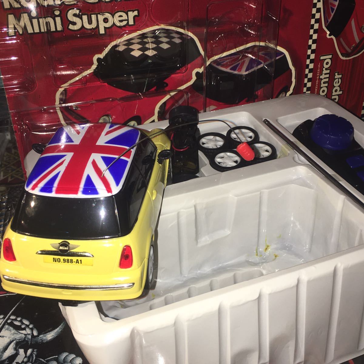  radio controlled car *MINI* breaking the seal photographing * unused * the first period attrition small scratch many eyes * making. problem * long-term storage * manual fewer ( box chronicle only ) junk treatment . nice to meet you. 