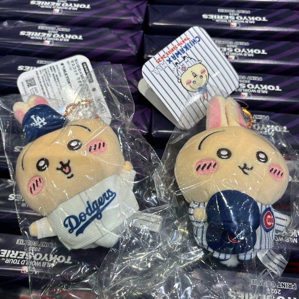 ちいかわ MLB マスコット ドジャース カブスセットうさぎ|Yahoo ちいかわ MLB マスコット ドジャース カブスセットうさぎ|Yahoo