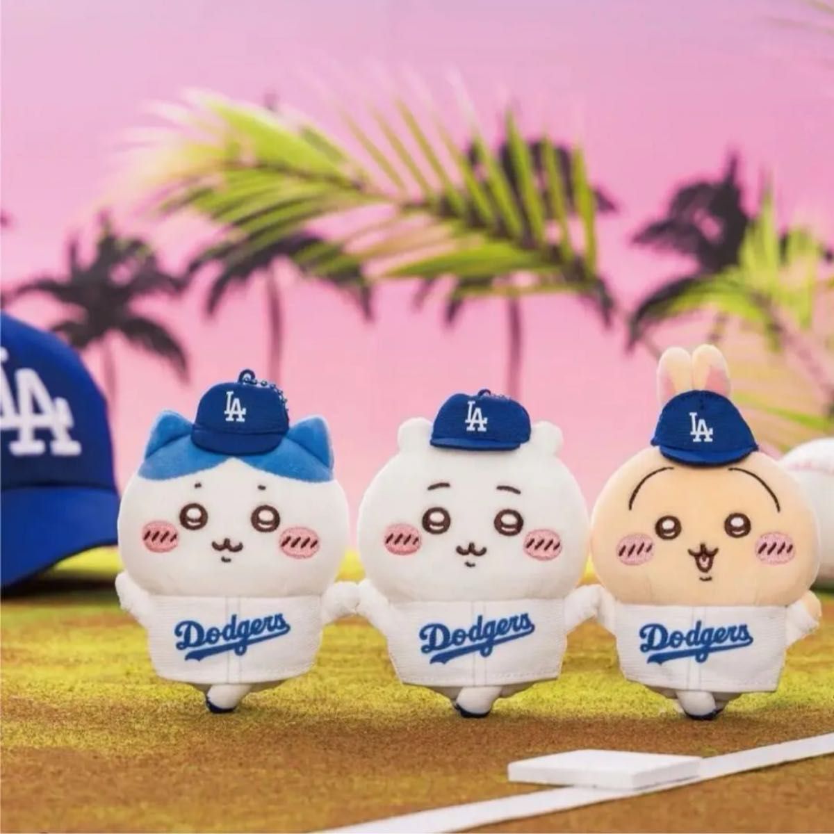 ちいかわ MLB マスコット ドジャース カブスセットうさぎ|Yahoo ちいかわ MLB マスコット ドジャース カブスセットうさぎ|Yahoo